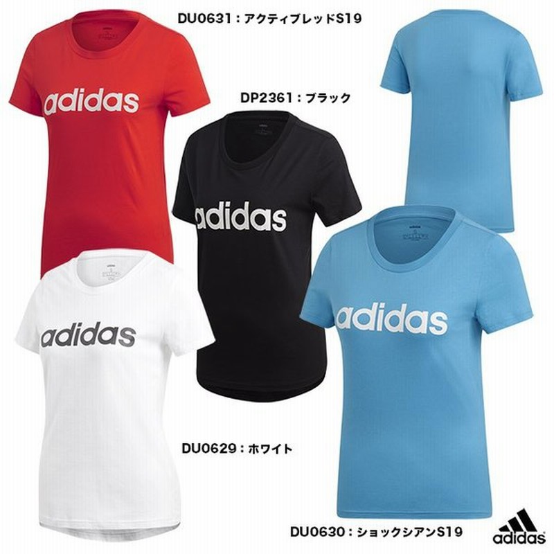 クーポン10 Off対象 10月日まで アディダス Adidas ウェア レディース W 半袖 リニア コットン Tシャツ Fru56 通販 Lineポイント最大0 5 Get Lineショッピング