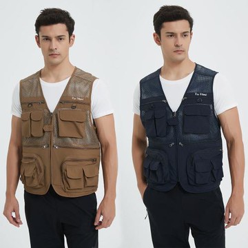 JORDON 多功能 網格口袋背心