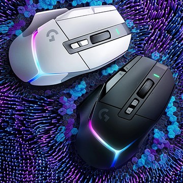 Logitech G 羅技【 G502 X PLUS LIGHTSPEED 炫光 】 高效能無線電競滑鼠 岩石黑/皓月白