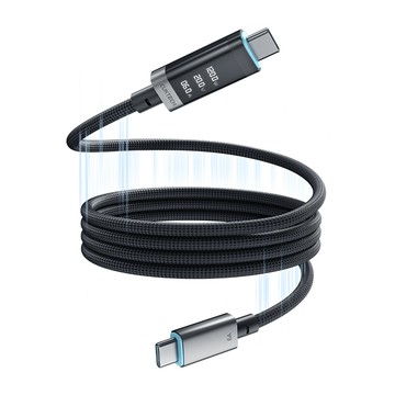 CUKTECH (3入組)240W Type-C 磁吸版 編織數顯 OLED 電能線 1.5M CMC615P/iPhone17