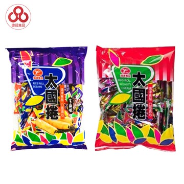 【台灣出貨】【偉昶食品】太國捲 原味/芝麻 350g