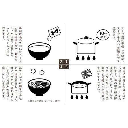 ふるさと納税 日輪食堂の醤油豚骨ラーメン 2食セット 大分県由布市