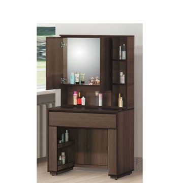 AS DESIGN 雅司家具-凱鴻鏡台-81*40*163cm-含椅