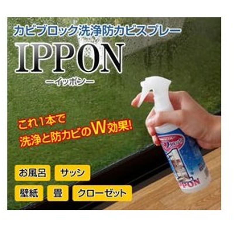 Comolife コモライフ 2186 カビブロック洗浄防カビスプレーippon イッポン 通販 Lineポイント最大0 5 Get Lineショッピング