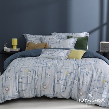 快速出貨｜今日快門：好眠一張【HOYACASA 禾雅寢具】PEANUTS™史努比 / 快門日記銀纖維抗菌天絲™兩用被床包組 / SNOOPY