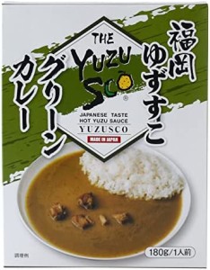 [高橋商店] カレー 福岡ゆずすこ グリーンカレー 180g