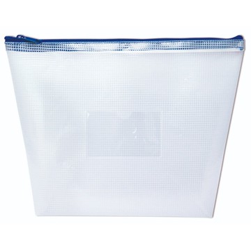 B5寬底網狀收納袋