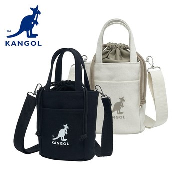 🔜 快速出貨 KANGOL 英國 袋鼠 帆布水桶包 可側背【64551702】 包包 斜背包