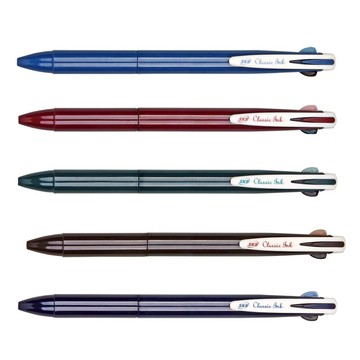 SKB 文明 復古2色按動中性筆 0.5mm 單色12支 /盒 G-3501【APP滿額下單10%點數(單一帳號最高5000點)】1/31止