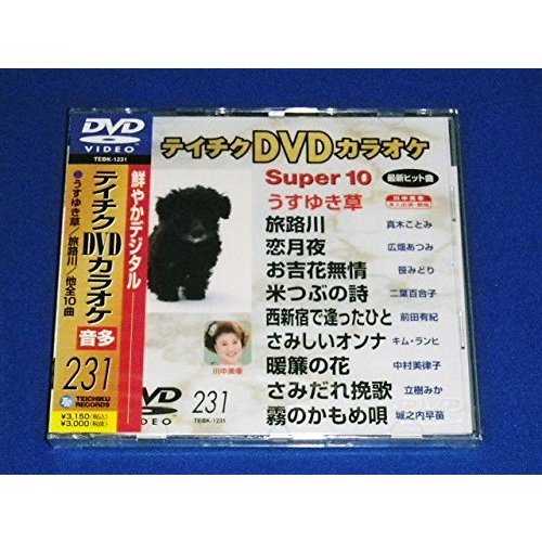 テイチクDVDカラオケ スーパー10(中古品)