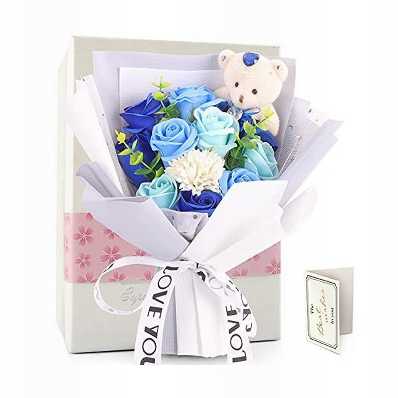 Rerxn ソープフラワー 花束 ブーケ お花 ギフト くま束 プレゼント ぬいぐるみ花束 七夕造花 薇 クマ花束 バラ 通販 Lineポイント最大0 5 Get Lineショッピング