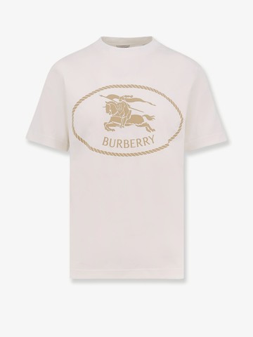Seth biologic cotton blend t-shirt - BURBERRY - gender_Man