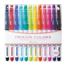 百樂PILOT魔擦彩色筆12色組【領券滿額再折千12/31止】