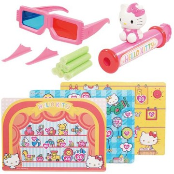 HELLO KITTY兒童3D射擊玩具益智玩具家家酒玩具 008852【卡通小物】