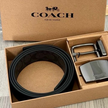 父親節快樂👨🏻‍🦰 COACH 雙頭 皮帶 禮盒 送禮推薦💝 海外代購保證正版 生日禮物 情人節禮物