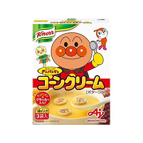 味の素 「クノール それいけ! アンパンマンスープ」コーンクリーム 58.5g×6箱