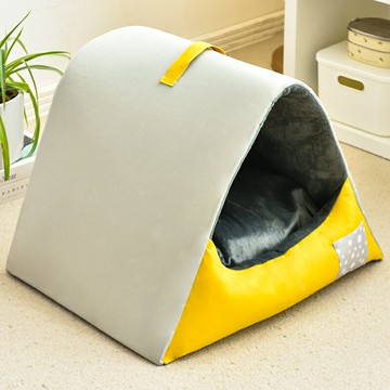 貓窩 貓屋 寵物窩 狗窩冬季保暖封閉式秋冬小型犬冬天貓窩狗房子四季通用狗墊子睡覺『FY03052』