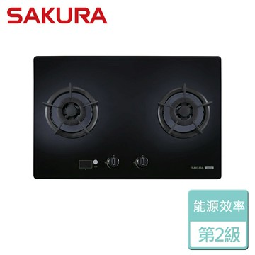 【SAKURA 櫻花】二口大面板智控易清檯面爐 G-2627G NG1 北北基含基本安裝