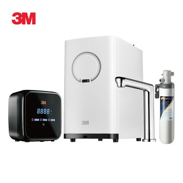 3M HEAT2500 變頻觸控加熱雙溫組-附S004淨水器+G1000 UV殺菌智能監控器(送樹脂系統+樹脂濾心+標準安裝)★3M 迎新送舊 ★299起免運