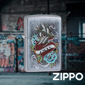 ZIPPO 復古刺青標誌防風打火機 美國設計 官方正版 現貨 禮物 送禮 刻字 客製化 終身保固 29874
