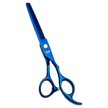 火匠 專業美髮剪刀  440C鋼材 6吋-17.5cm 牙剪  寶藍  1支