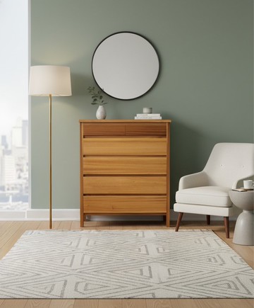 傳統榫卯工法製作-簡約收納櫃/五斗櫃