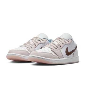 W Nike Air Jordan 1 Low  蕾絲珊瑚粉 蕾絲 果凍底 海洋生物 休閒鞋 運動鞋 女鞋 IB8859