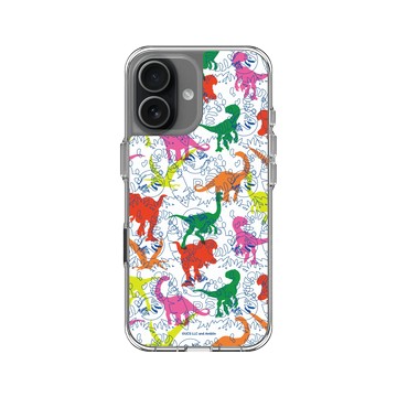 iPhone 17 Clear Case（相機按鈕） 透明 - Jurassic Park/ Jurassic World - RISO印刷