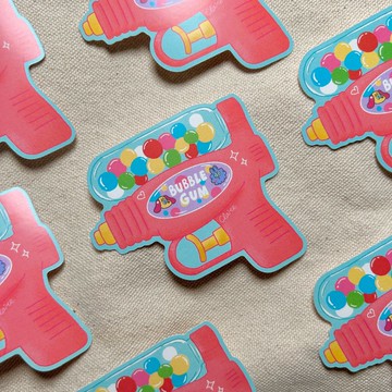 泡泡槍防水貼紙