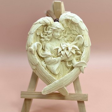 四季花仙子(夏) 擴香擺件 居家香氛 可搭配精油 附木架