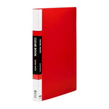 【連勤】PP 40入高級資料簿 12本/箱 LC-3040-多款可選