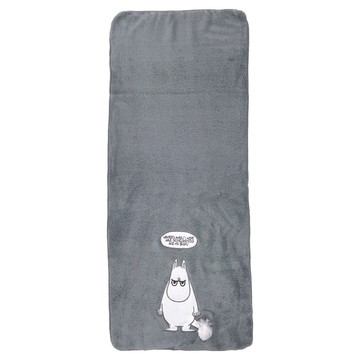 MARUSHIN 丸真 Moomin 刺繡立體毛巾  生氣嚕嚕米  1條