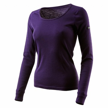 Route8八號公路 女 WARM U領抗菌保暖衣(女) 貴氣紫(RE821302-2520)(1880)