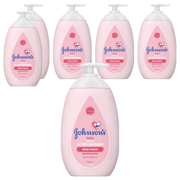 Johnson's 嬌生 溫和潤膚乳 0歲以上  500ml  6瓶