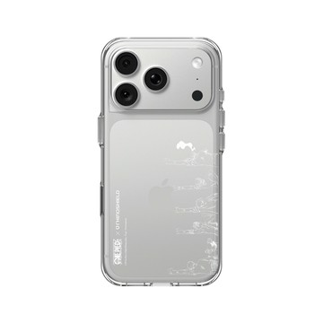 iPhone 18 Pro Clear Case（相機按鈕） 透明 - 航海王 One Piece - 海賊團系列-阿拉巴斯坦篇一行人 線稿