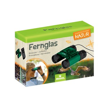 moses. 小探險家 雙筒望遠鏡 附掛繩和收納包  8 x 21 mm  1個