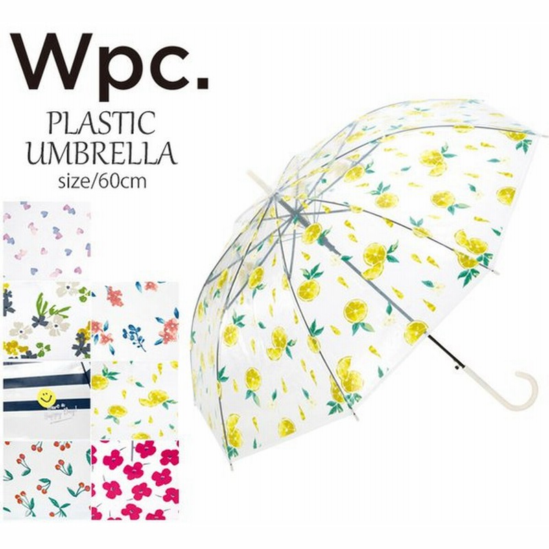 傘 レディース 長傘 おしゃれ ビニール傘 60cm Wpc ワールドパーティー Plastics Umbrella ジャンプ傘 雨傘 通販 Lineポイント最大0 5 Get Lineショッピング