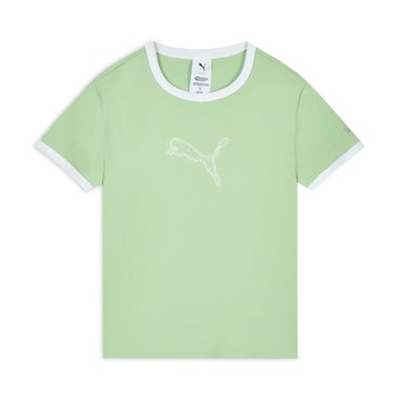 PUMA PPG系列撞色滾邊短袖T恤(F) 女 短袖上衣 63747138