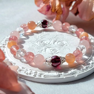 客製專屬 八字五行 生命靈數 天然水晶開運手鍊