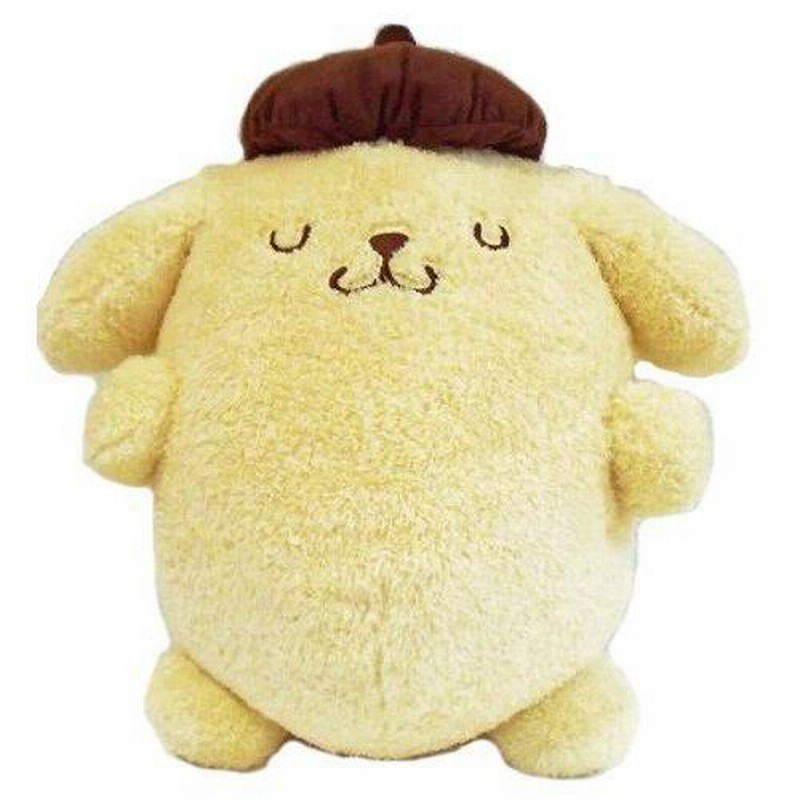 ポムポムプリン - ポムポムプリン　あおむけクッション　ぬいぐるみ サンリオ ぬいぐるみ ポムポムプリン あおむけクッション 送料