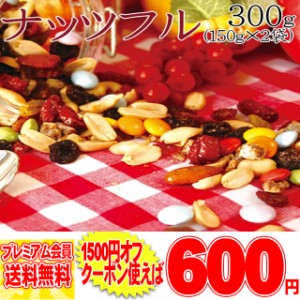 ナッツ＆フルーツ＋カラフルチョコ→ナッツフル！お試し 300g(150g×2袋) メール便 pre