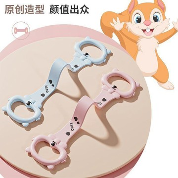 生活好物⚽️八字拉力器拉力女開健身拉伸彈力家用神器背部開肩美背肩頸瑜伽