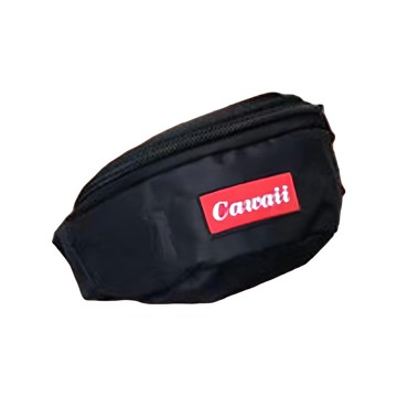 寵物迷彩風腰包  S  黑色  1個