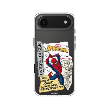iPhone Air Clear Case（相機按鈕） 透明 - 蜘蛛人 Spider-man - 蜘蛛人 - 驚奇蜘蛛人