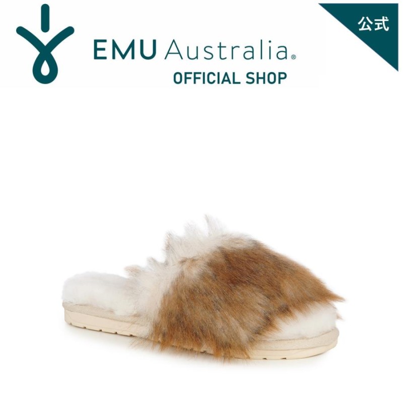 EMU Australia 公式 エミュ Myna Lava シープスキン ムートン サンダル ...