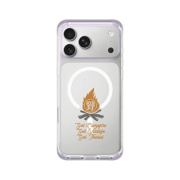 iPhone 17 Pro Max ClearX (MagSafe 兼容) 夢透紫 - KID - 野營之火KID