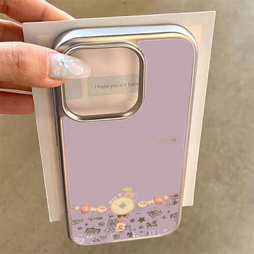 免運+隔日🚚電鍍鐳雕手機殼 夢幻新年馬 適用蘋果17promax 16Pro 15plus 14 13 12 11防摔