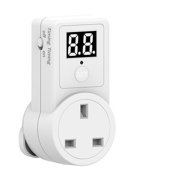 【台灣公司 可開發票】英式插頭插座定時開關倒計時斷電英標英規電源插座定時器