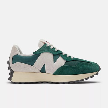 New Balance 327 系列 男女 休閒鞋 綠