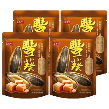 盛香珍 豐葵特級香瓜子 焦糖風味  150g  4包